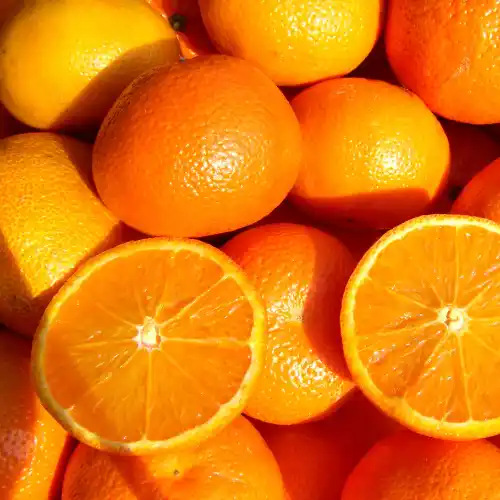 Note de coeur: Orange