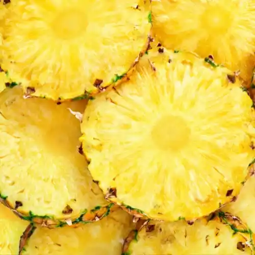 Note de coeur: Ananas