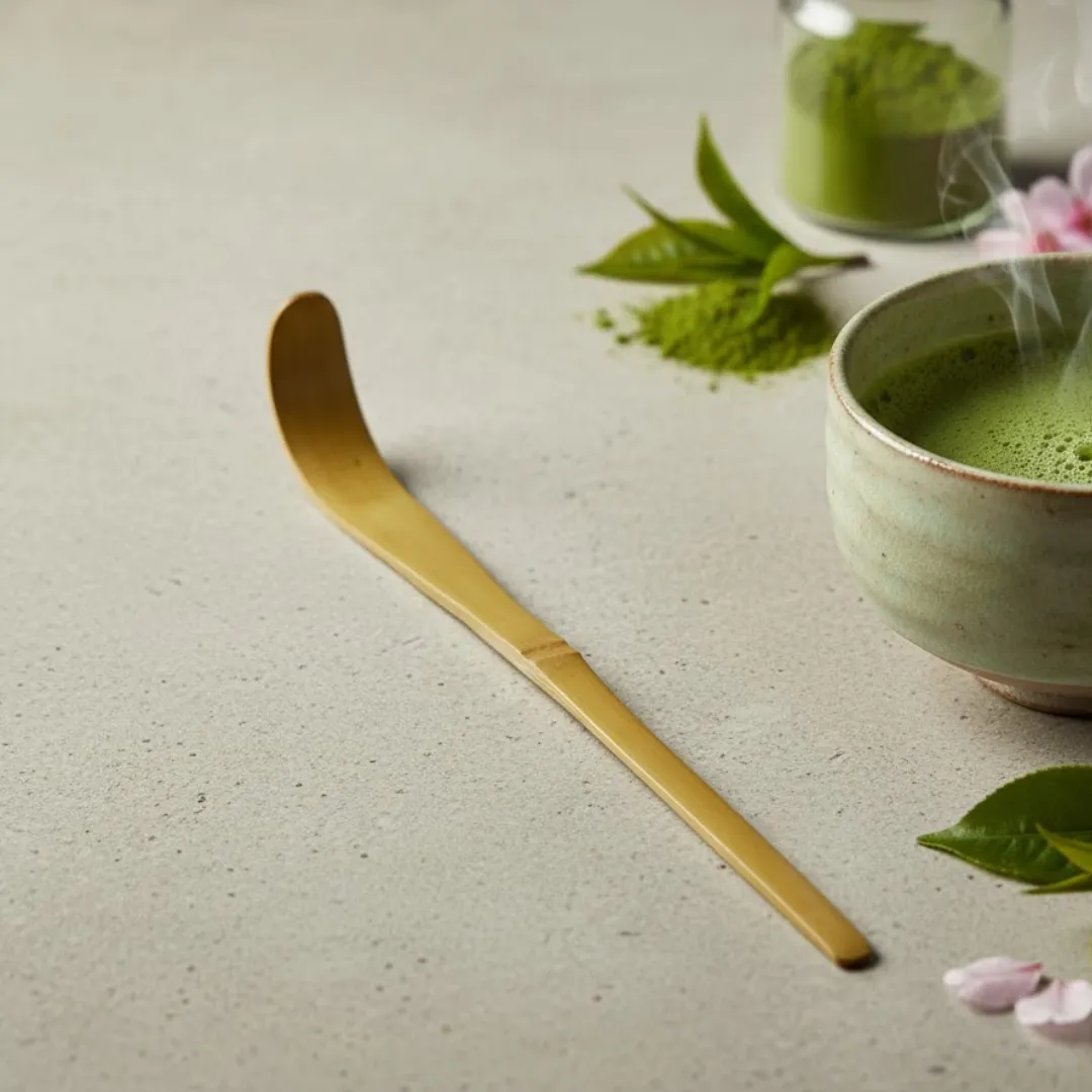 Cuillère à Matcha – Chashaku en bambou